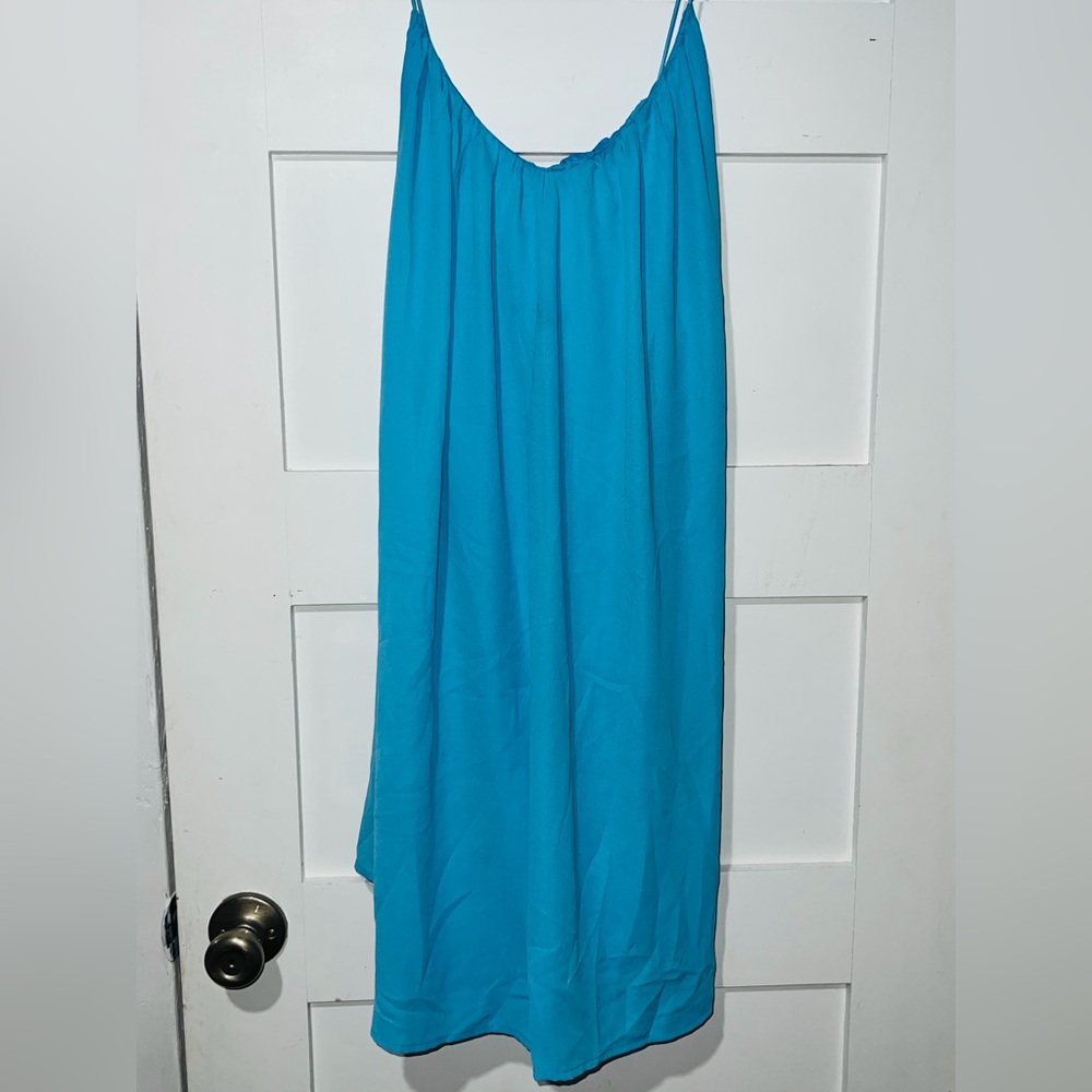 SHEIN Vibrant Blue Dress